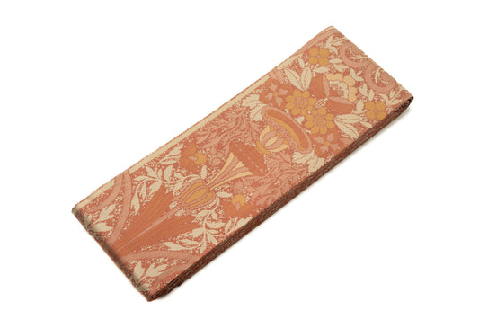 即納品/online限定【漢錦の角帯】ペルシャ唐花&献上柄(両面仕様)