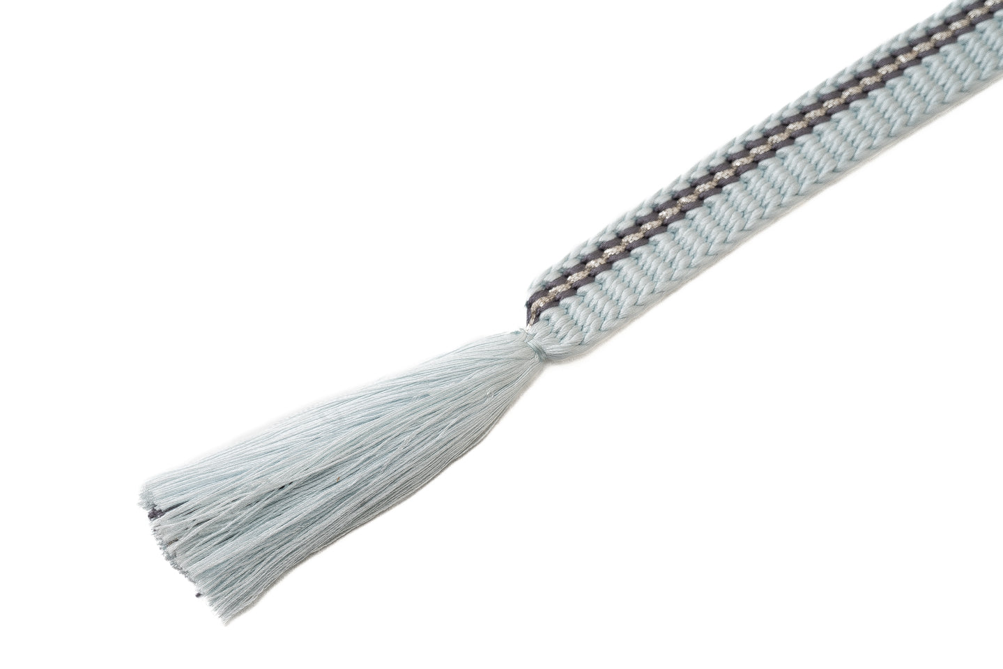 平源氏銀通し帯締めNo,3