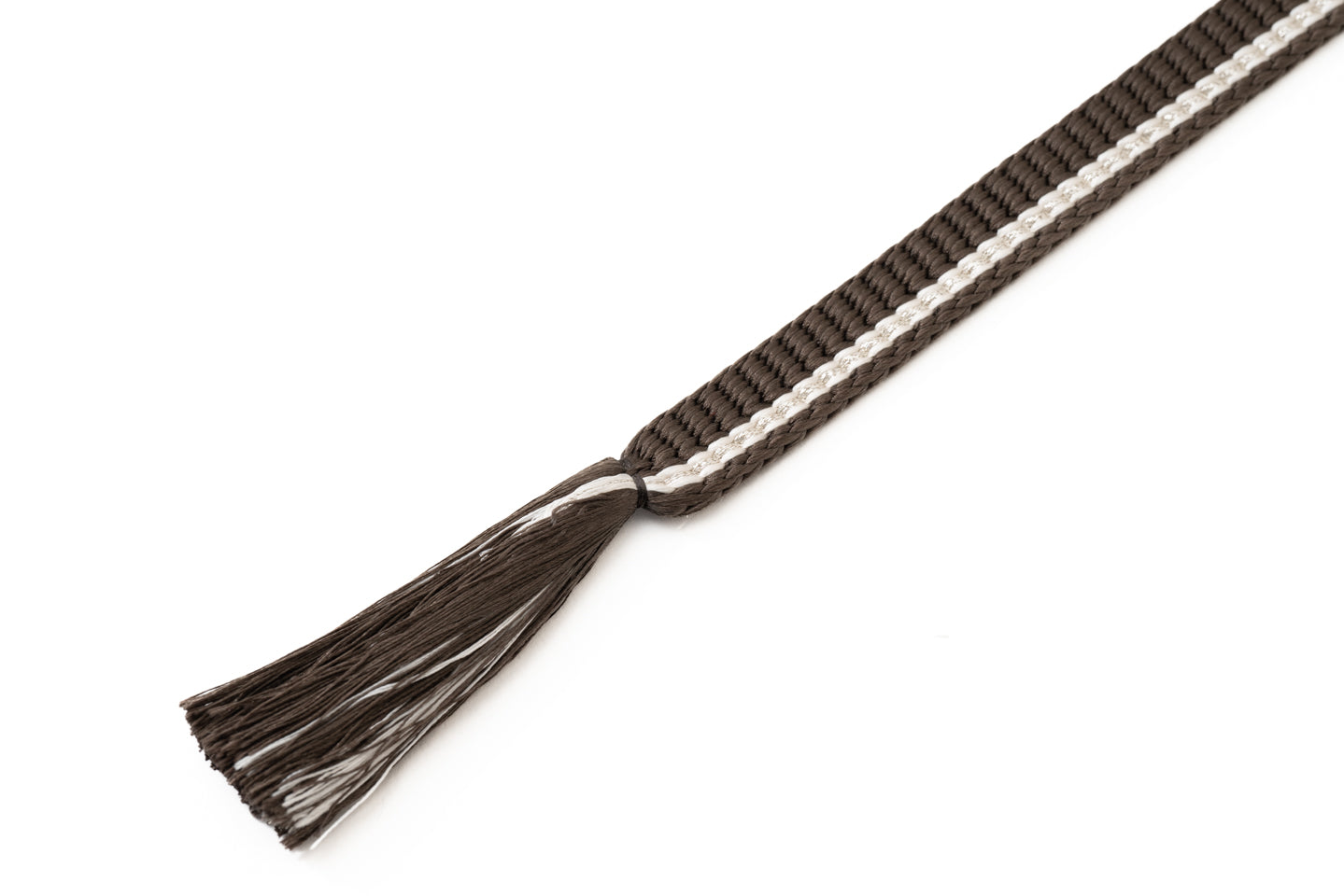 平源氏銀通し帯締めNo,4