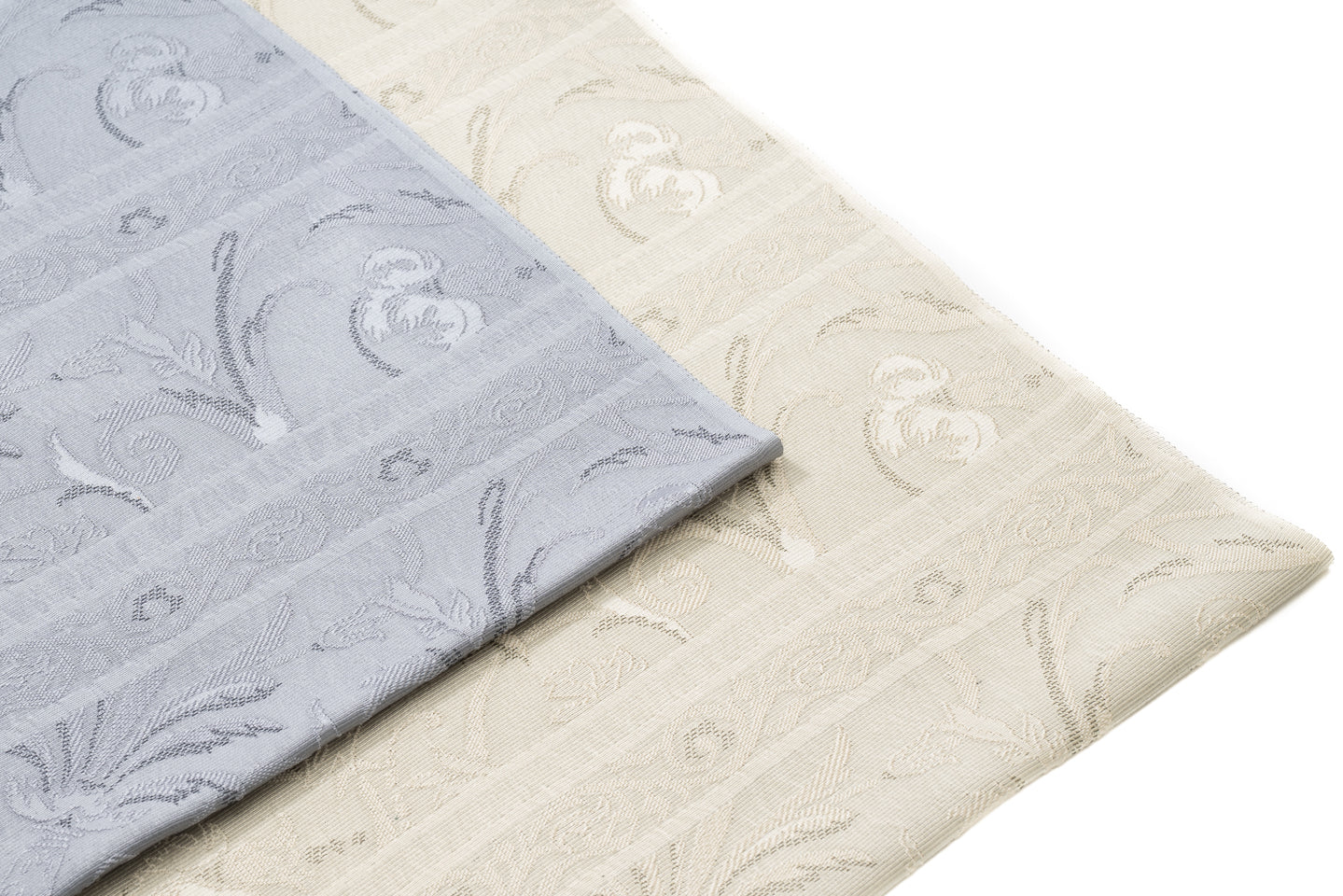 【仙福屋の織り帯揚げ】アラベスク柄