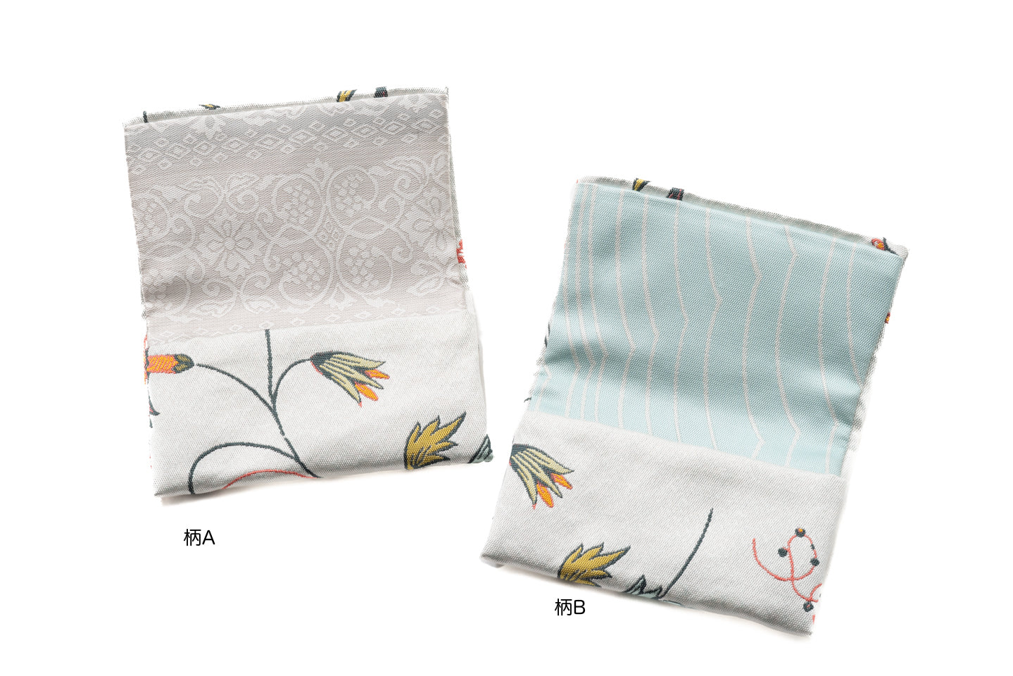 【絹の名刺入れ】ボタニカフラワーB/紹巴織