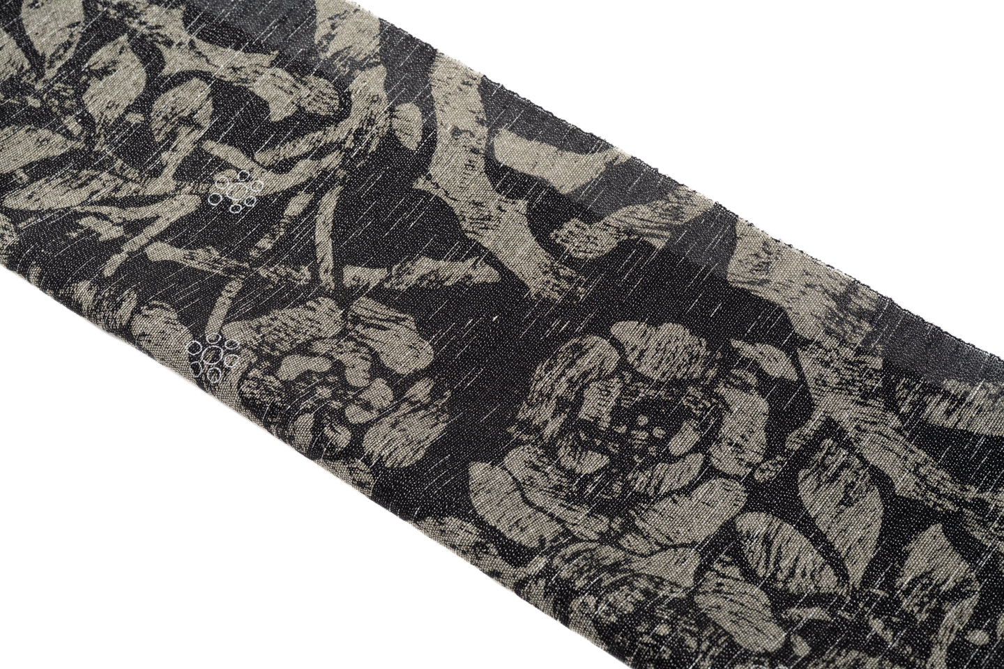 生産限定品【松皮染(九寸名古屋帯)薔薇柄 ver,2/上品綟+型染め】