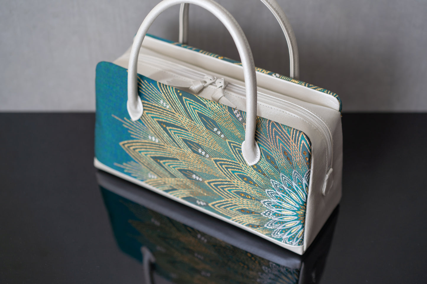 【紹巴織の利休バッグ】大華文