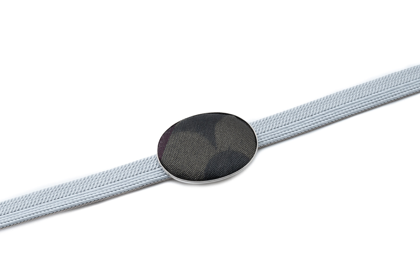 仙福屋の2Way両面2色四分紐/ベージュ藍鼠