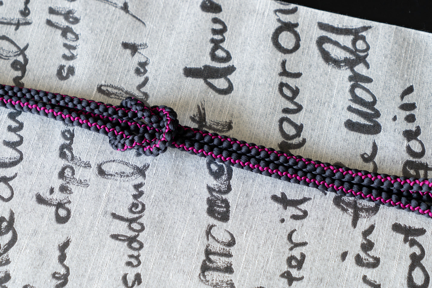 八つ組菊房の帯締めNo,2