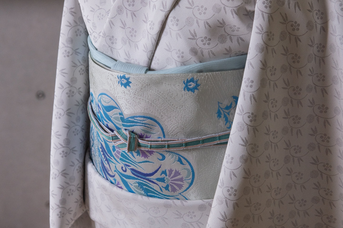 仙福屋の竹節四色両面 帯締め(全5色)