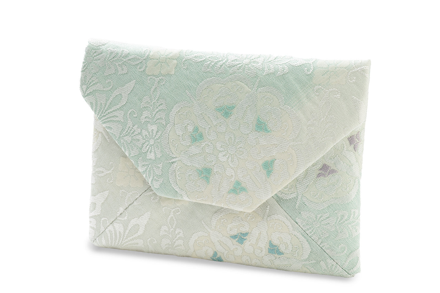 【異文織の数寄屋袋】唐花華紋