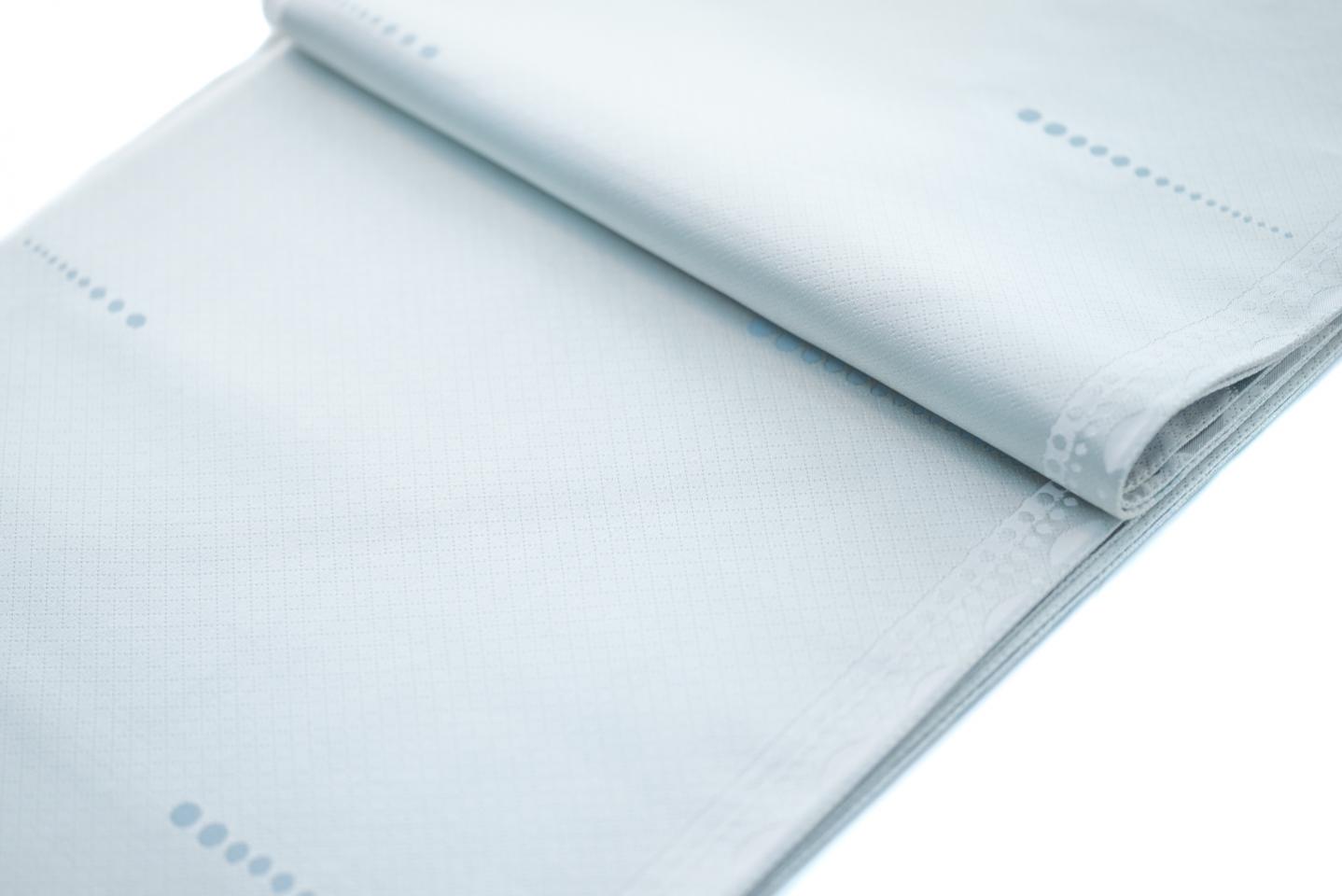 【作楽の袋帯】星七宝繋ぎ/千寿錦織(淡い)