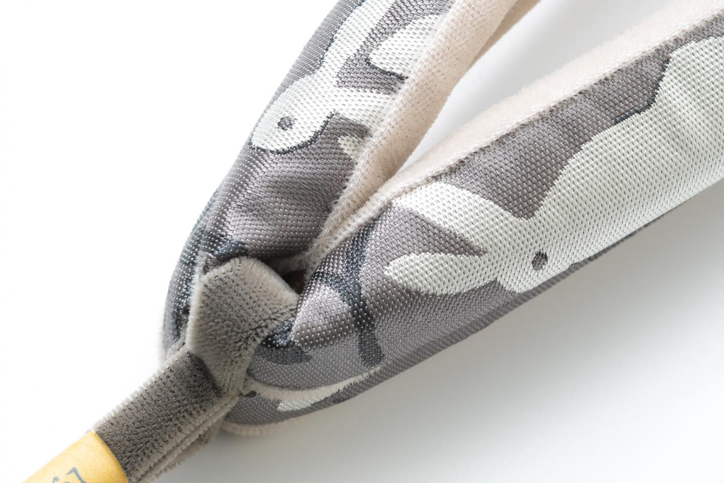 【紹巴織の花緒】うさぎ柄