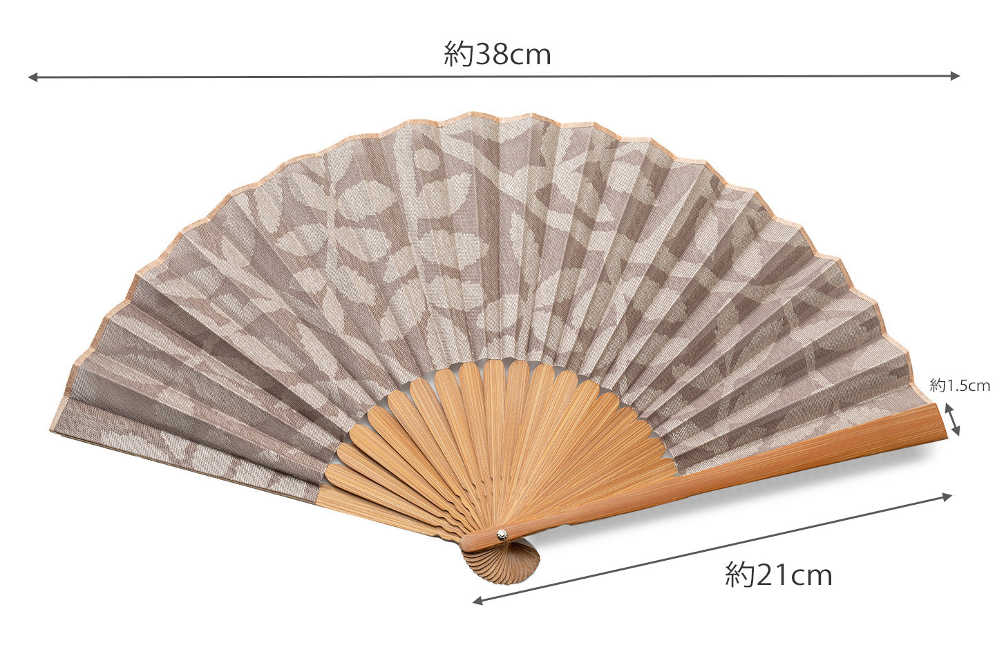 【総紗縫の扇子】詩情夢二より 木漏れ日