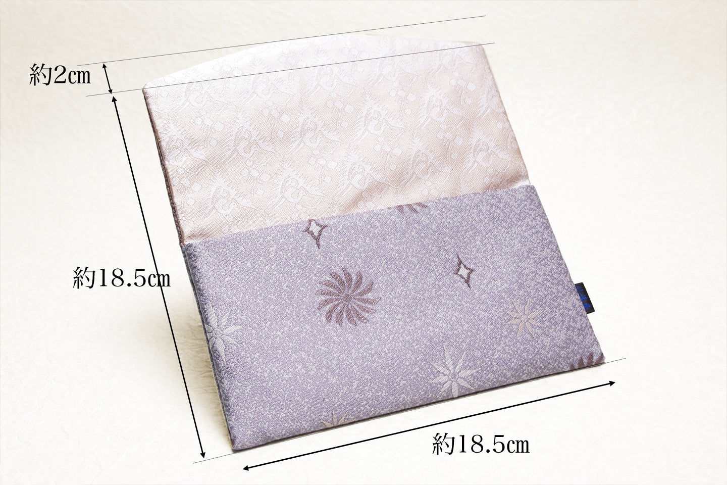 Online限定【CandyCircusの懐紙専用懐紙入れ/クッキー気球】紹巴紬(全2色)