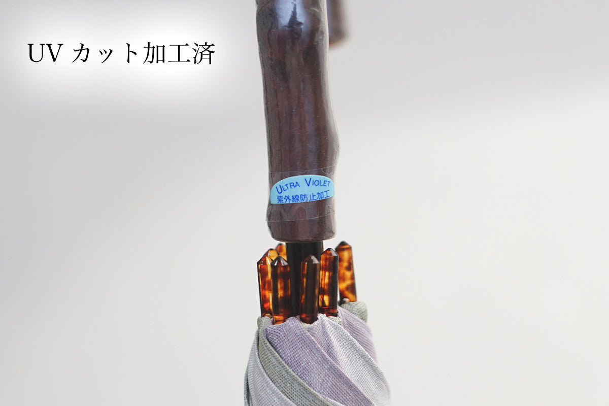 【総紗縫の日傘】染め雪輪ちらし