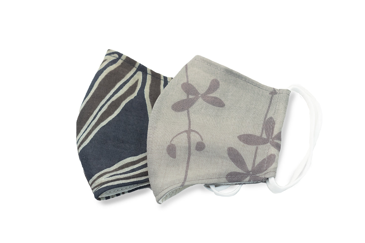 Online限定【麻のマスク】れんぎょう 麻襦袢で制作する夏マスク