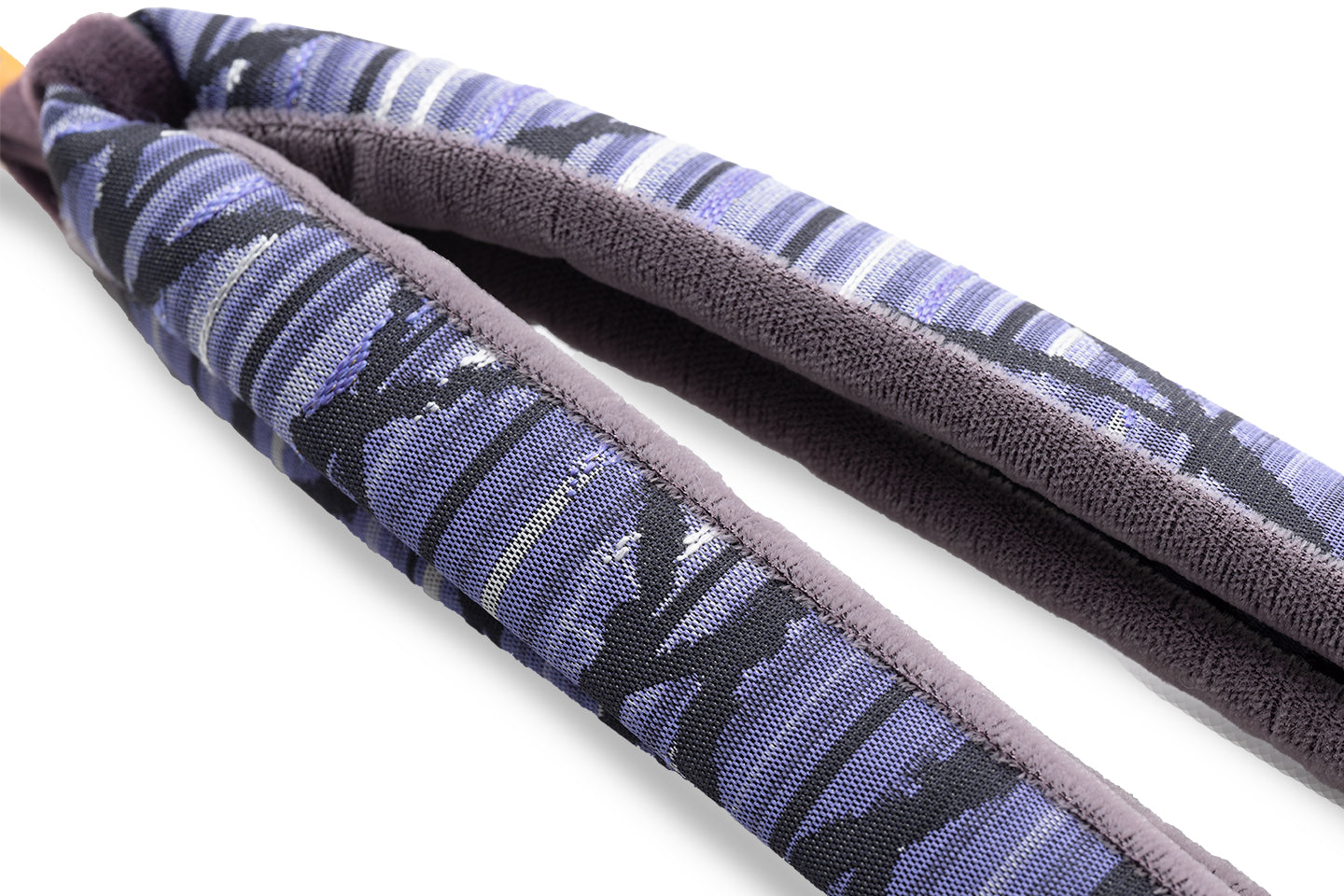 【漢錦の花緒】経錦斜め格子横段柄