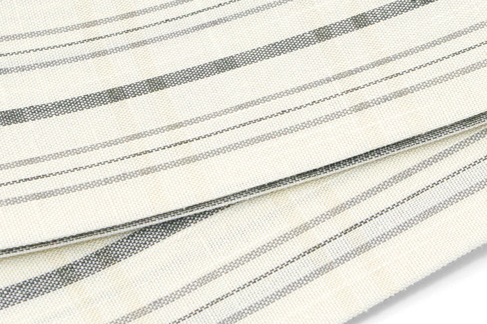 【600経紬縞の角帯】真綿紬/献上柄