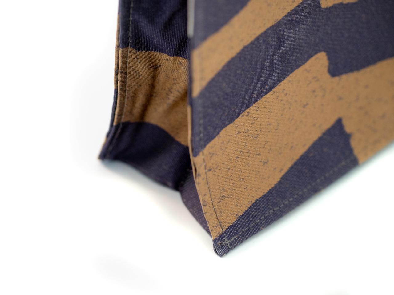 【作楽のお太鼓トート】オリテビキ柄/紹巴織