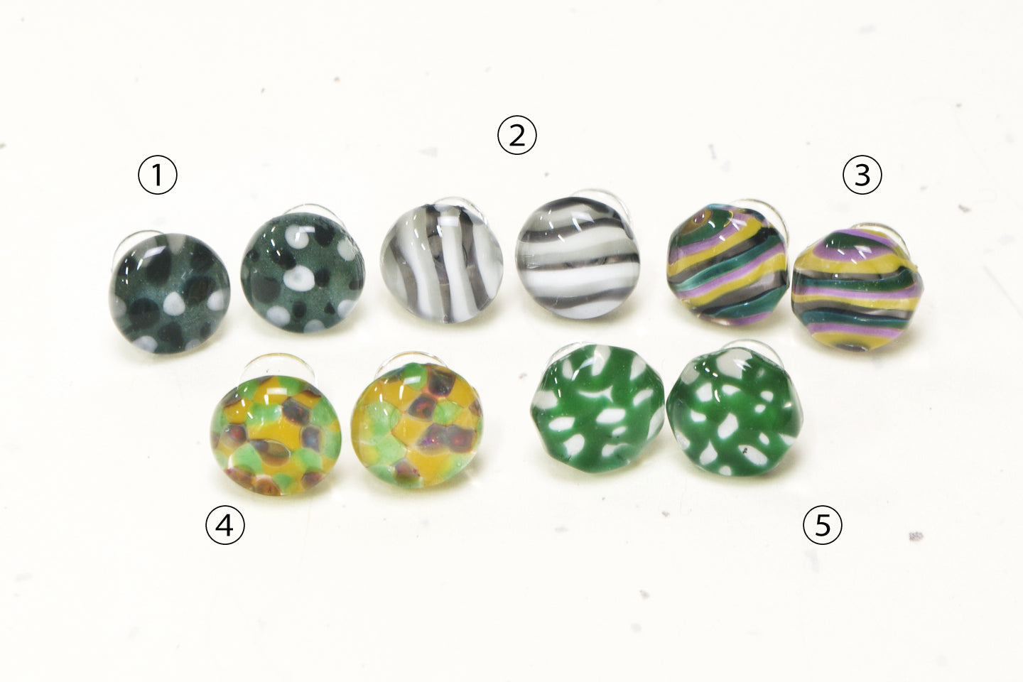 カフスボタン【全5点】