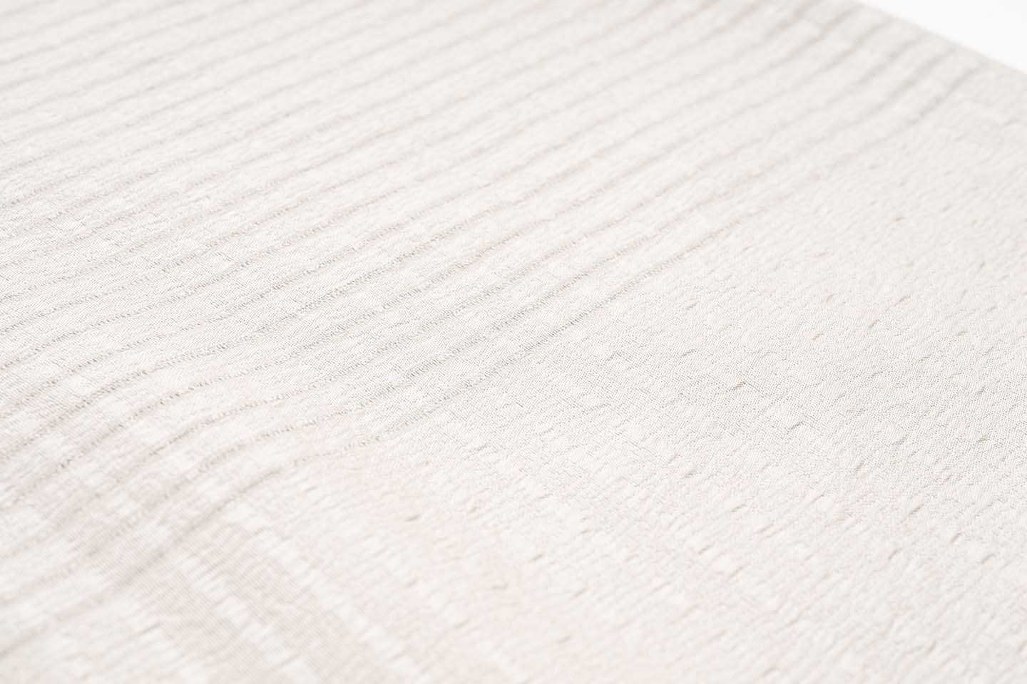 Online限定品【オールシーズン織分け無地 帯揚げ/薄鼠色】