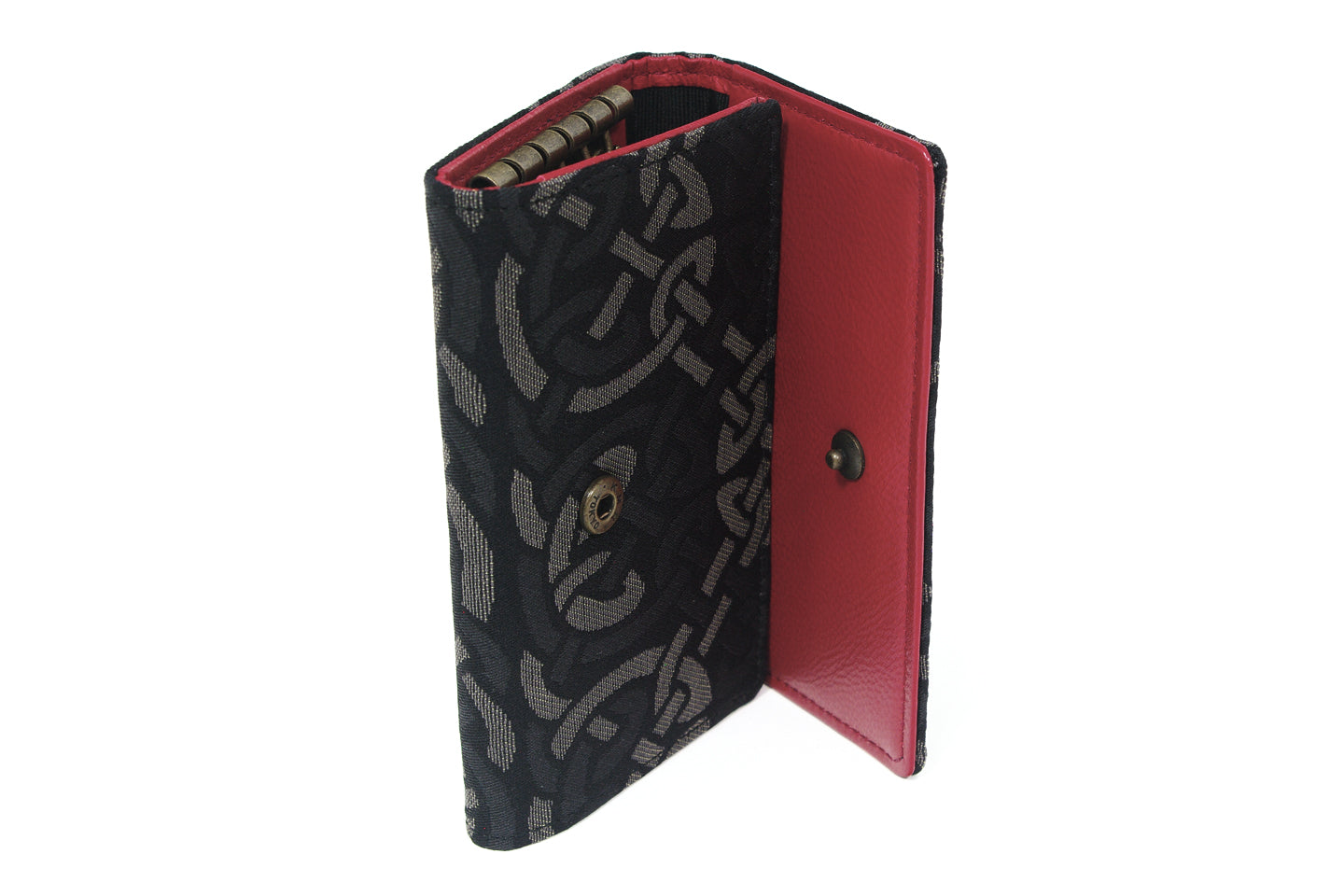 Celticのキーケース【ケルト文様・二重織/中は赤革】