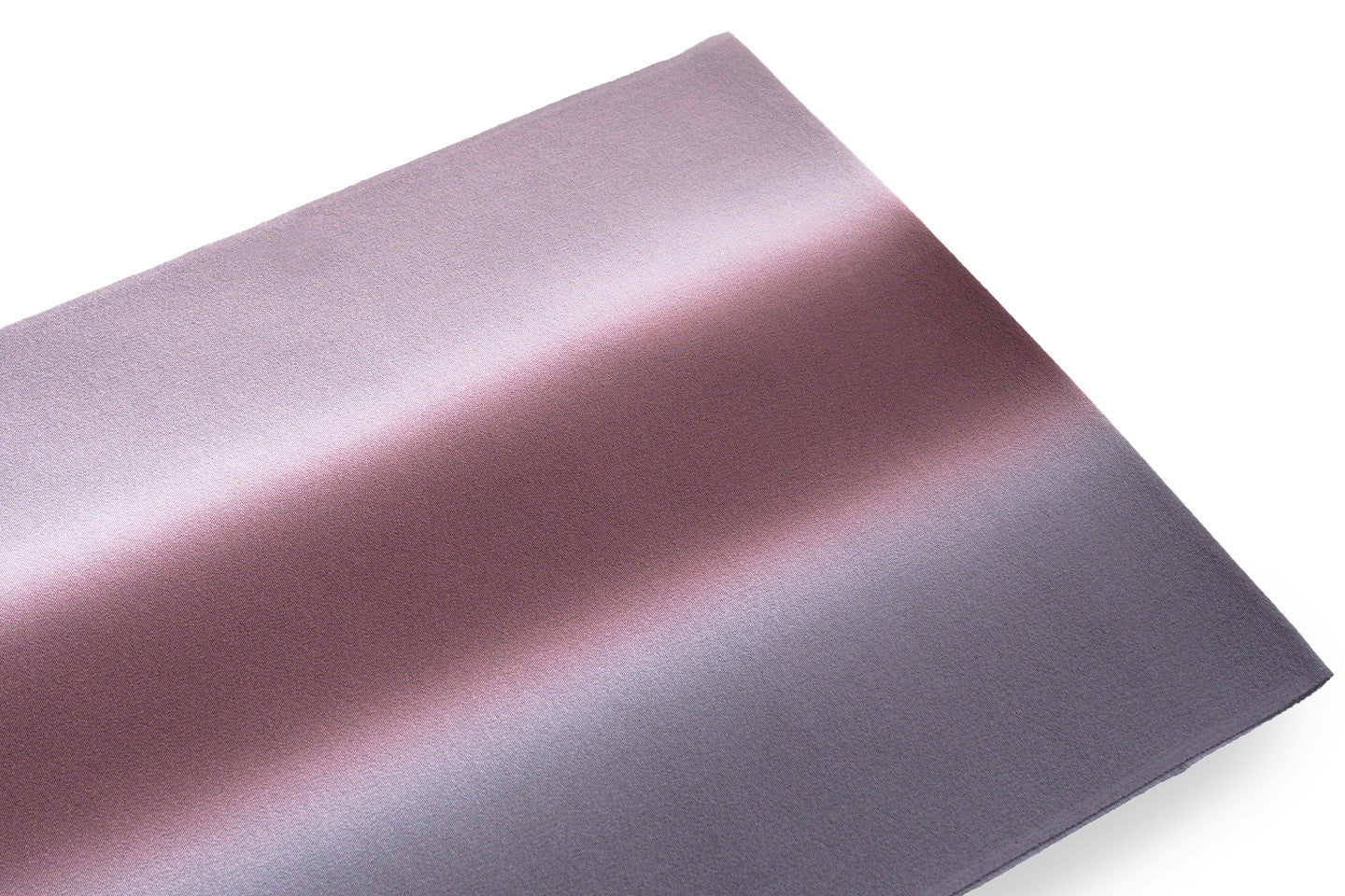 【仙福屋の三色ぼかし帯揚げ】灰桜×浅蘇芳×桔梗鼠