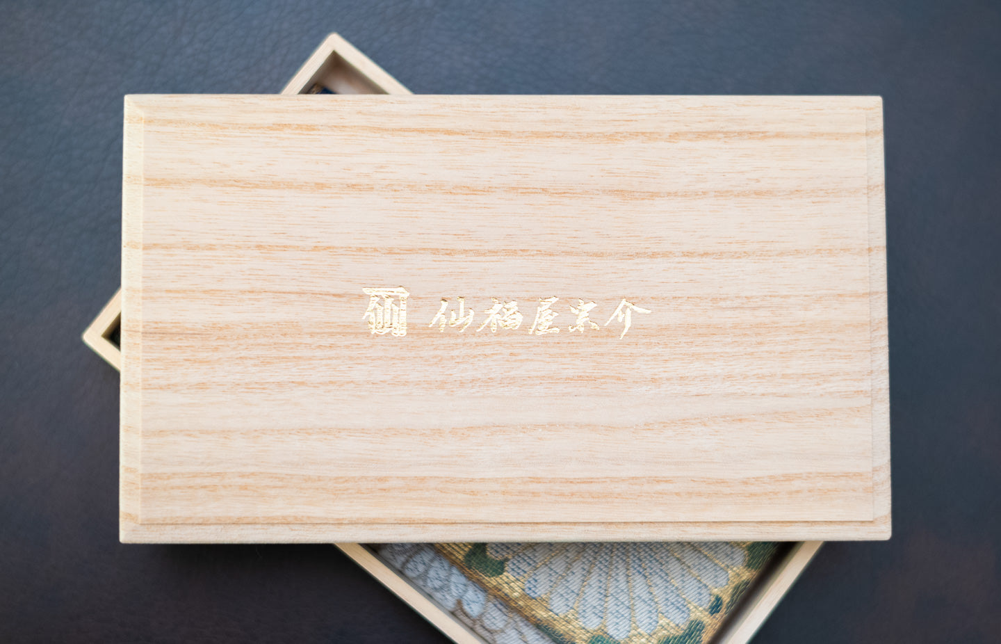 【千寿錦織の懐紙入れ】ブルーアラベスク