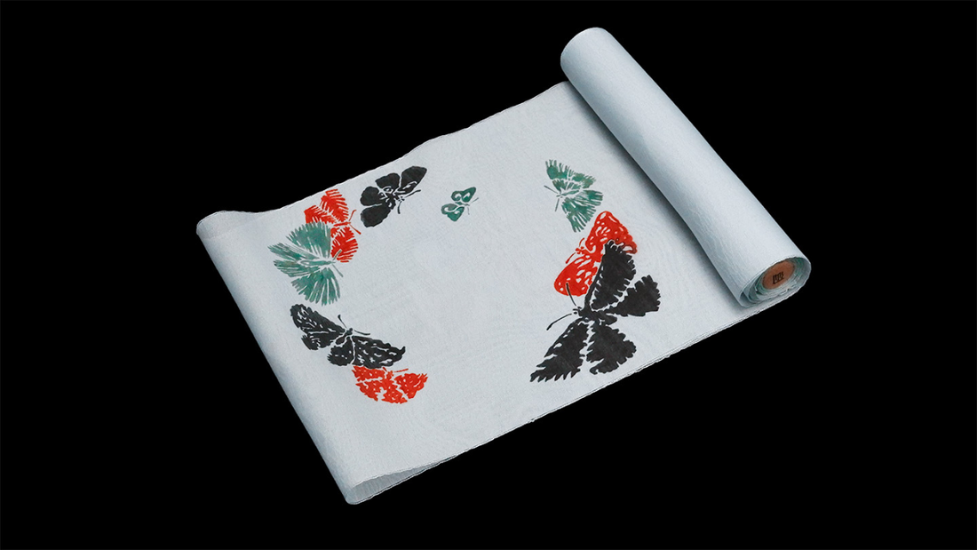 蝶千種／神坂雪佳の世界、名古屋帯登場！