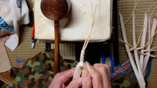 【花緒について】帯地で作る花緒 (鼻緒)も危機
