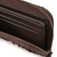 【CelticのLⅡ型 長財布】ケルト文様/二重織・黒茶
