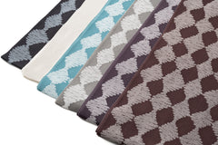 【仙福屋の防染糸織り帯揚げ】 手菱市松