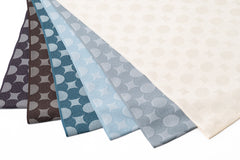 【仙福屋の防染糸織り帯揚げ】 南蛮七宝