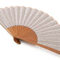 Online限定【総紗縫の無地扇子】鳩羽