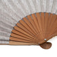 Online限定【総紗縫の無地扇子】鳩羽