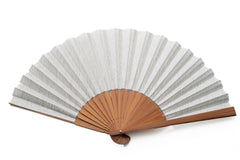 Online限定【総紗縫の無地扇子】白