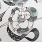 生産限定品【CandyCircusの名古屋帯】作品名:chu chu cup flowery /しぼ織＋手描き友禅 6