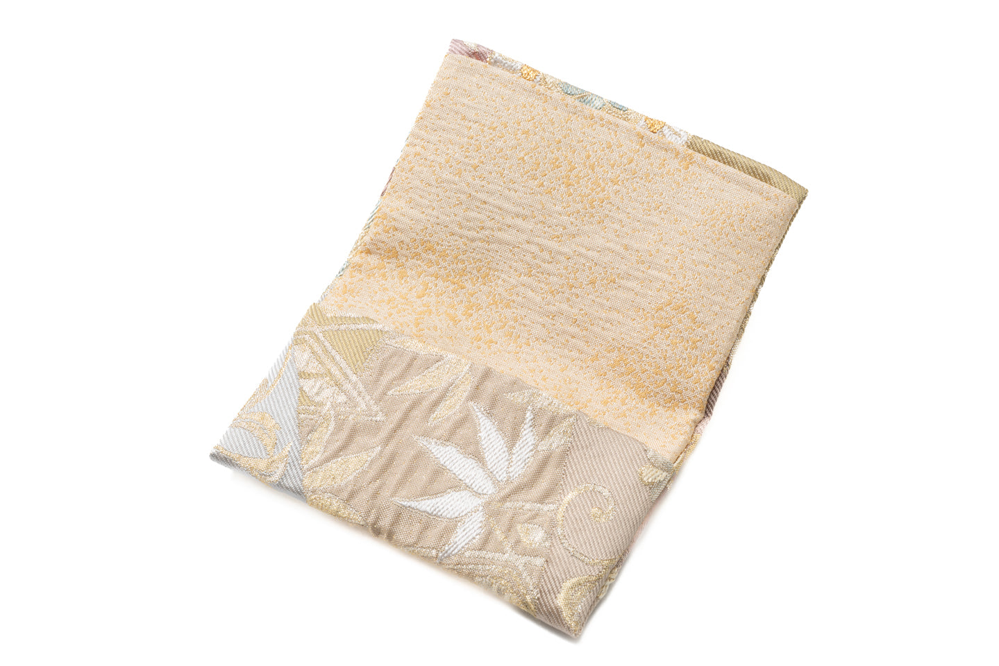 【金彩織 絹の名刺入れ】華紋唐草