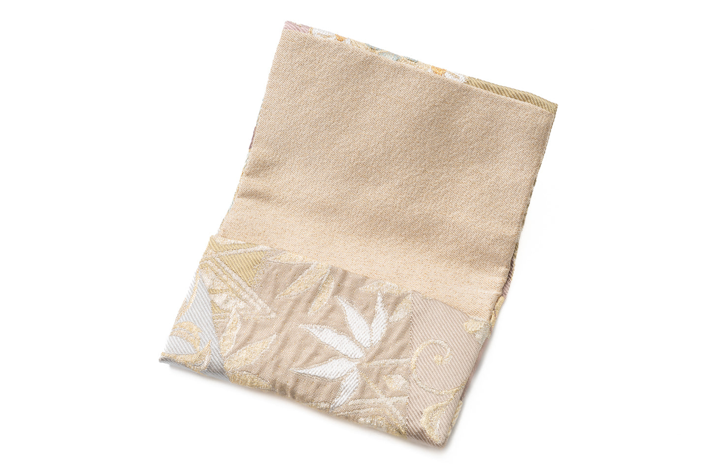 【金彩織 絹の名刺入れ】華紋唐草