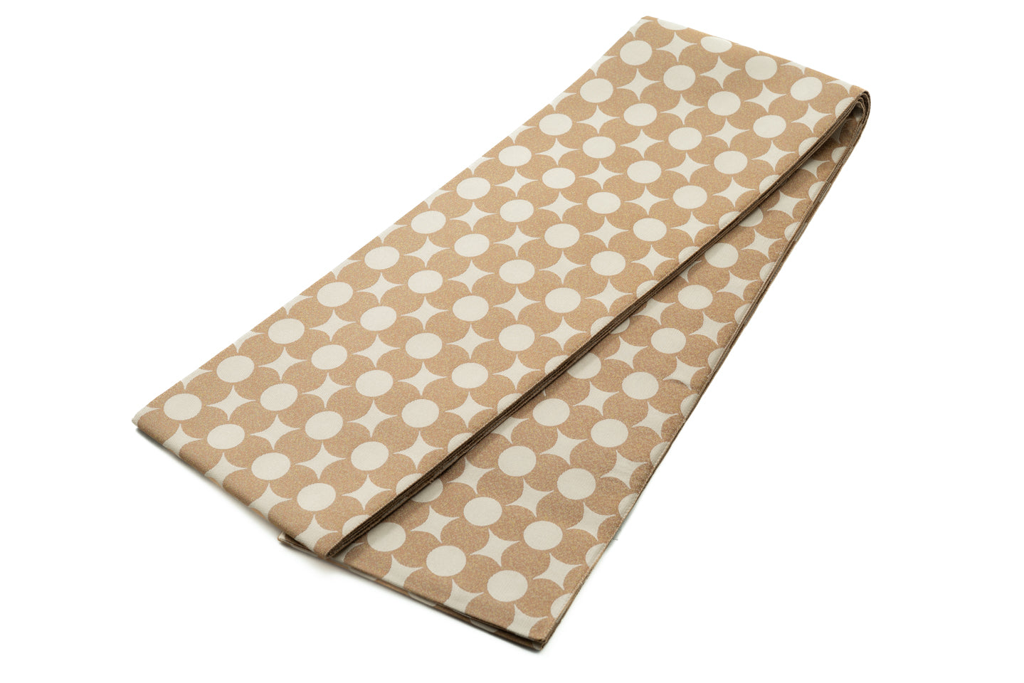即納品/Online限定【紹巴織の京小袋】南蛮七宝/薄茶