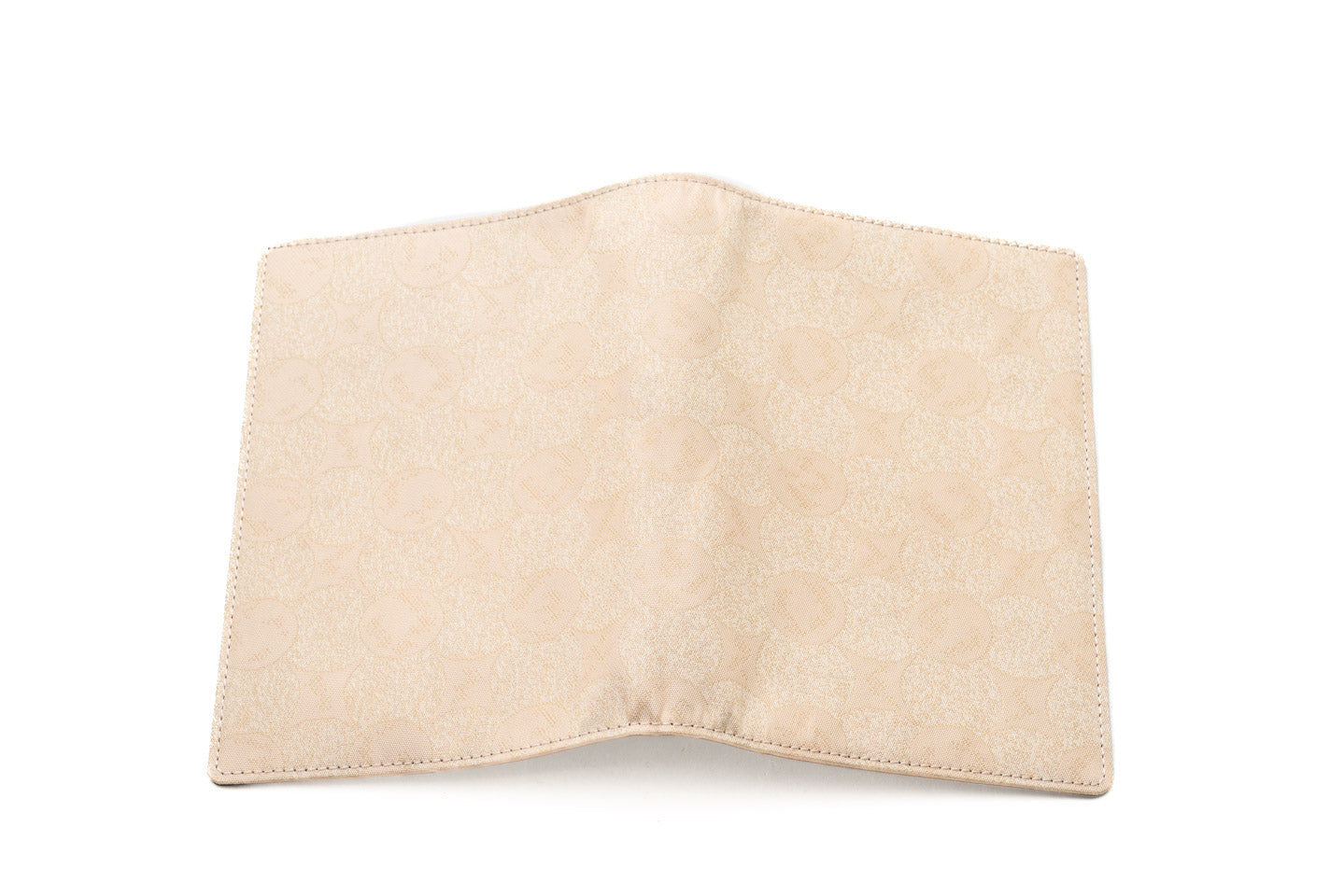 Online限定【南蛮七宝のブックカバー】ピンクベージュ/二重織