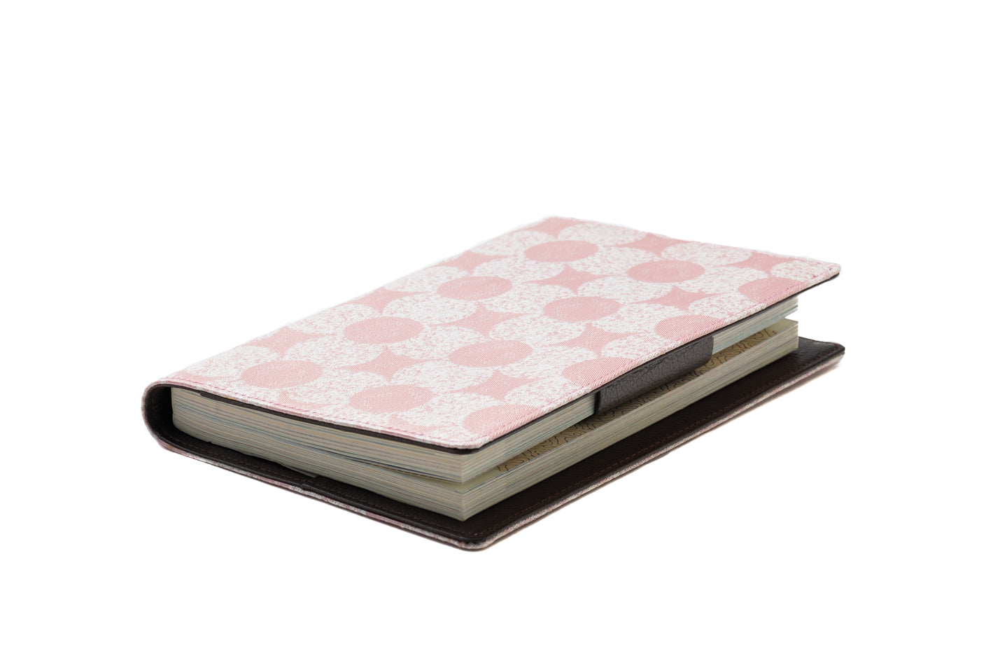 Online限定【南蛮七宝のブックカバー】ピンク/二重織