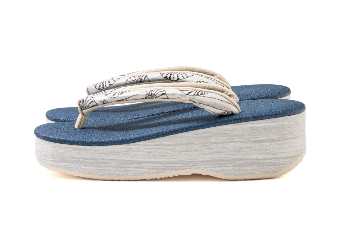 挿上げ【晴雨兼用】コラボカフェぞうりS(Candy Circus・クッキー気球/紹巴織)