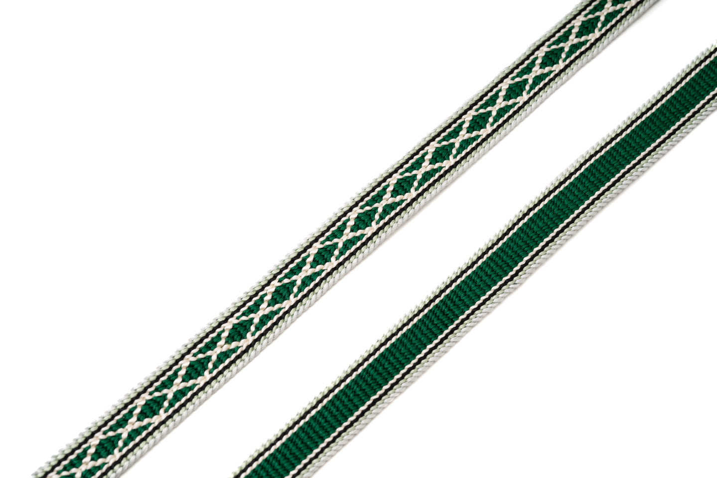 【綾竹耳縞 片手先菱柄帯締め】No.4