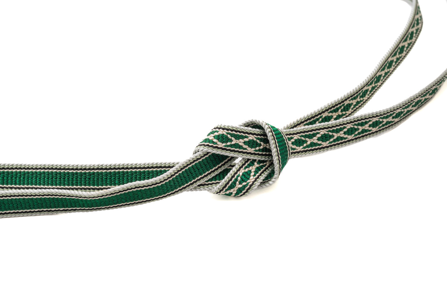 【綾竹耳縞 片手先菱柄帯締め】No.4