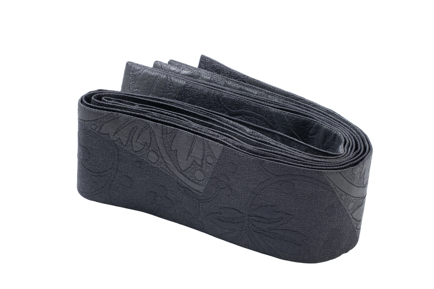 即納品/Online限定【しぼ織の角帯】大小唐草文様