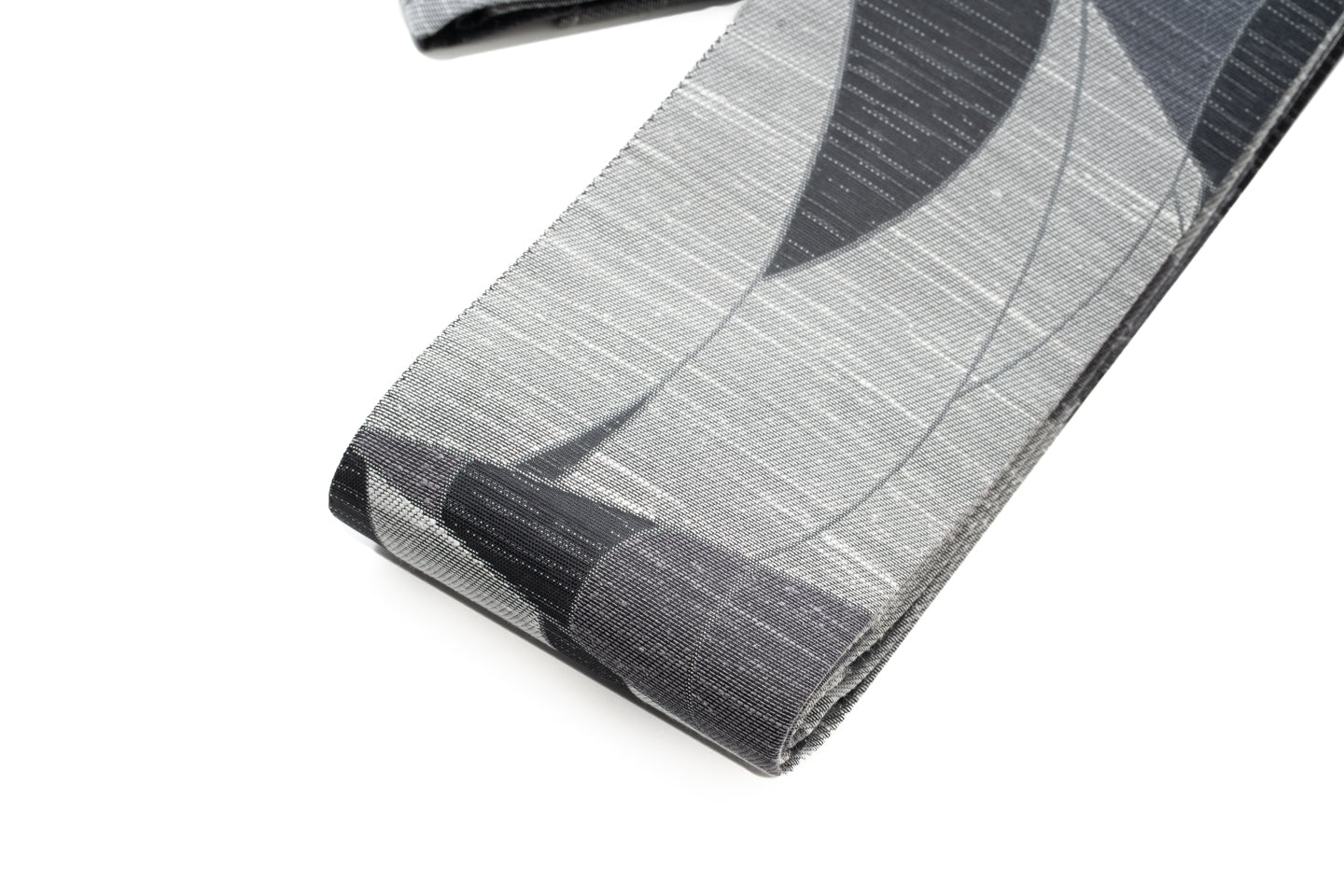 即納品/Online限定【総紗縫＋紬糸の角帯】変わり流水