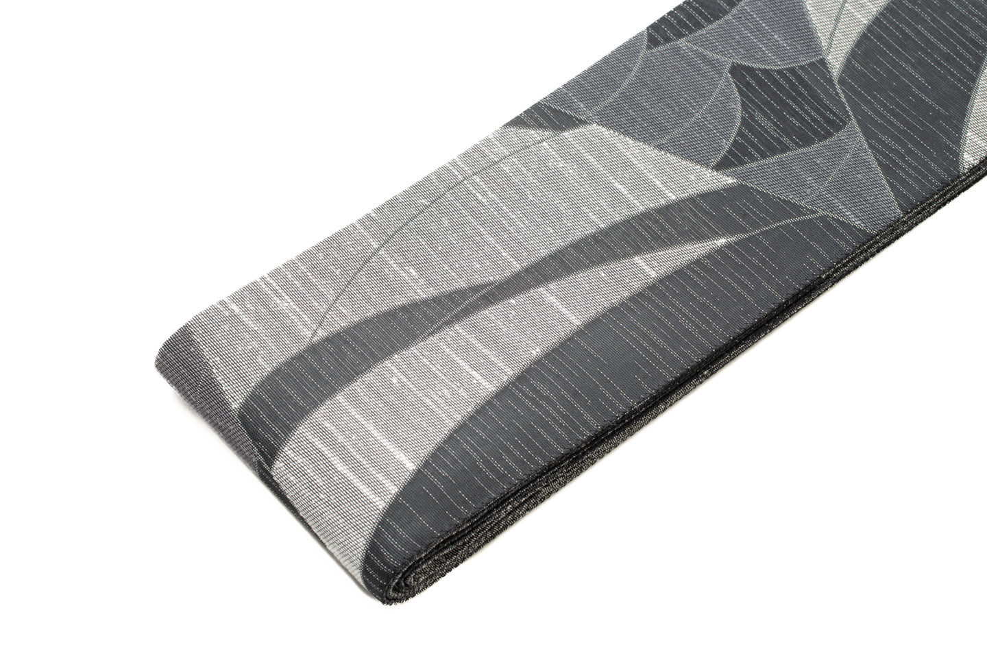 即納品/Online限定【総紗縫＋紬糸の角帯】変わり流水