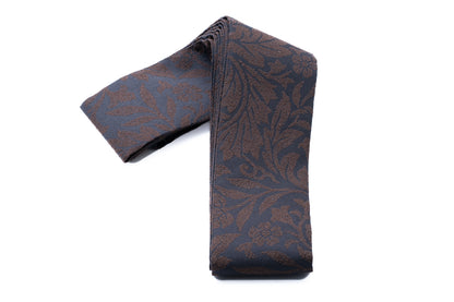 即納品/Online限定【紹巴りんぐ織の角帯】作楽唐草文様