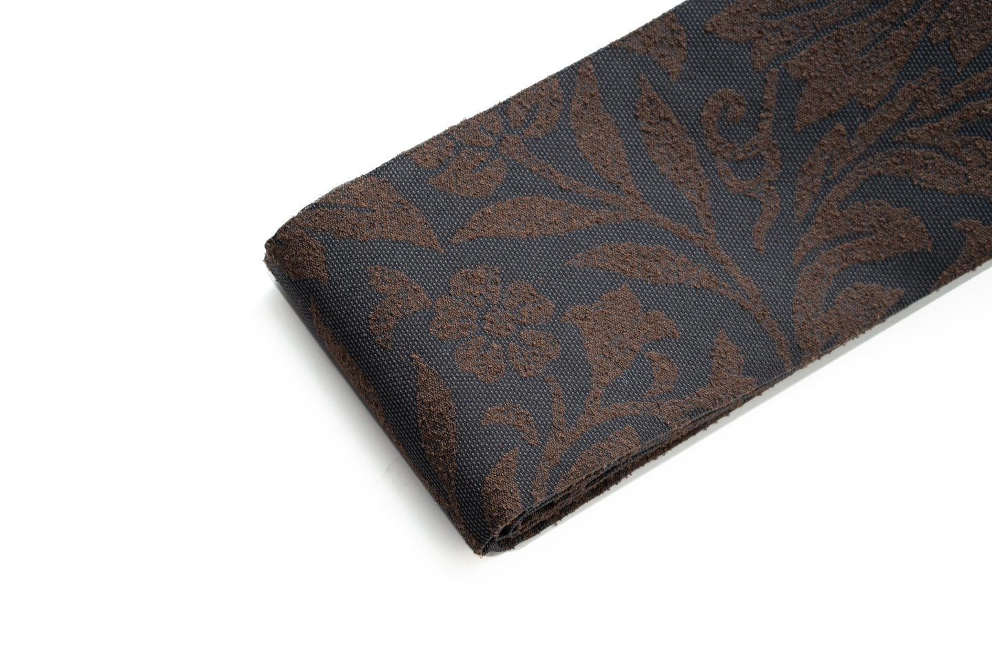 即納品/Online限定【紹巴りんぐ織の角帯】作楽唐草文様