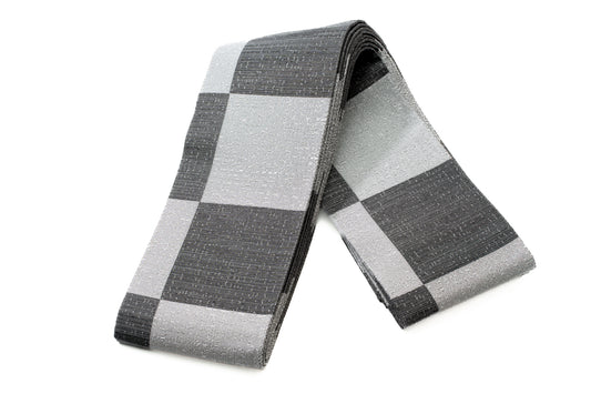 即納品/Online限定【異文織の角帯】市松文様