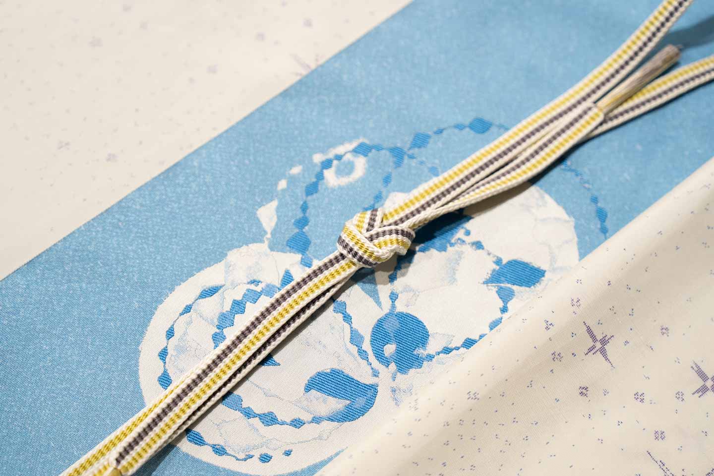 【CandyCircusの名古屋帯】作品名:水花（suika）｜紹巴織