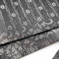 Online限定/即納品【総紗縫の半巾】唐草と横段と小花文様/純金・プラチナ箔使用
